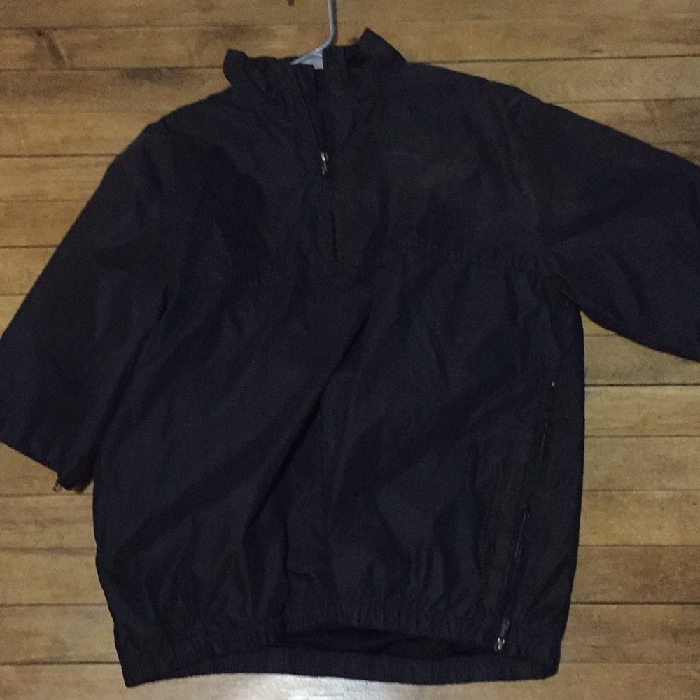 Izod 1/4 zip short sleeve windbreaker